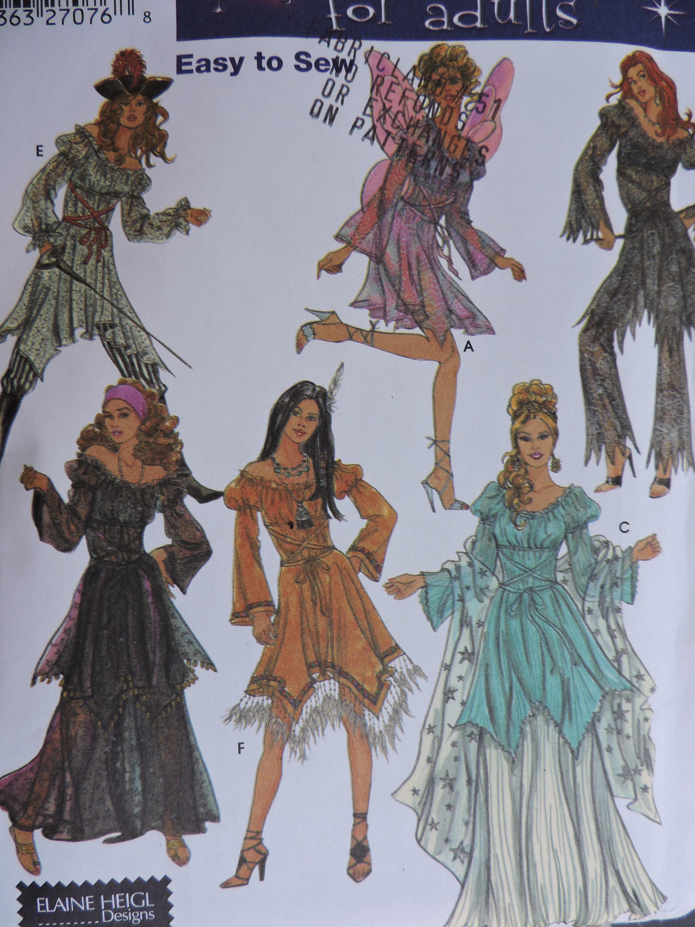 Fantasy Costume Fairy Princess Pirate 5 