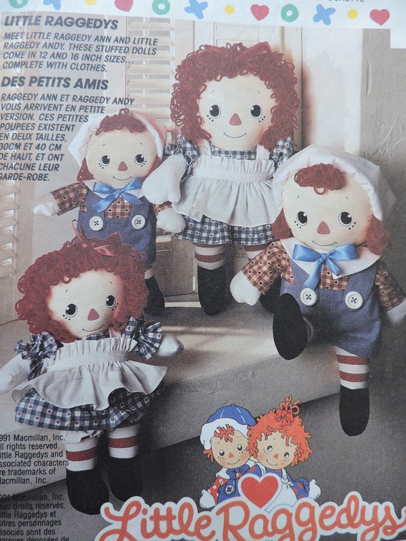 raggedy ann and raggedy andy for two