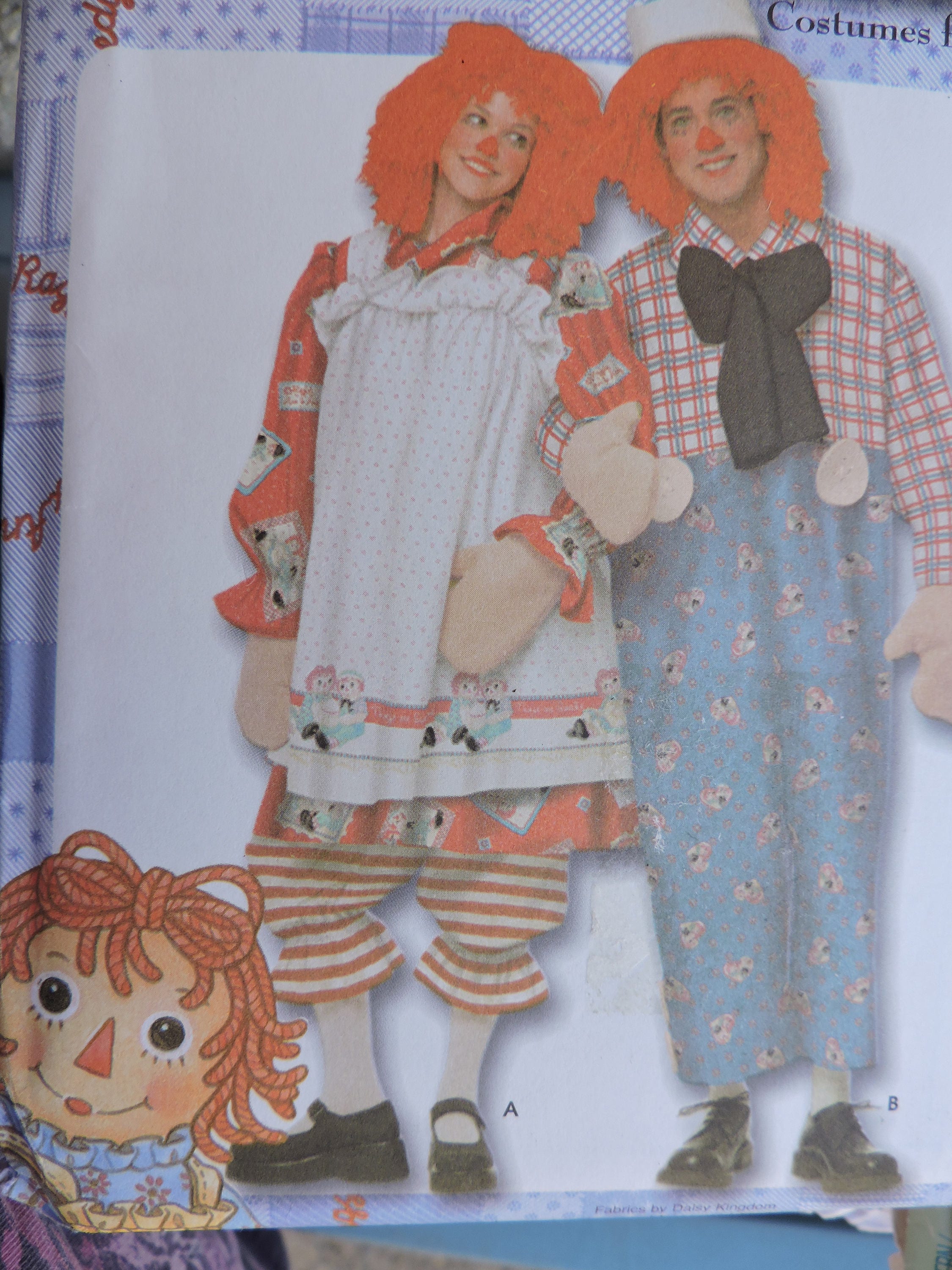 Raggedy Ann Andy Classic Adult's Outfit Halloween Stage - Etsy UK