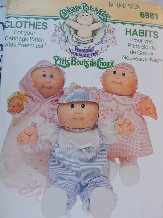 cabbage patch preemie clothes