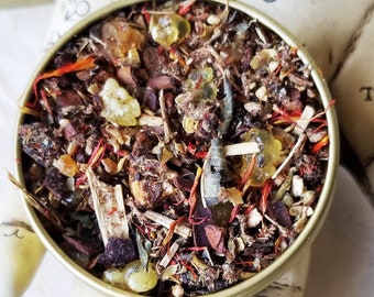 Hecate Resin Incense Blend: Witchcraft Rituals, Triple Goddess Energy