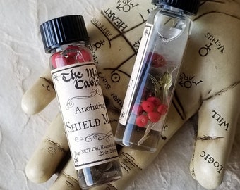 Shield Maiden Anointing Oil: Spiritual Protection Rituals, Viking Magick (.25 fl oz)