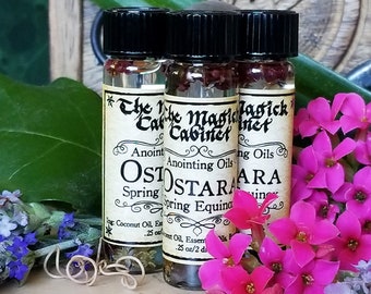 Ostara Oil - The Spring Equinox - For Magick, Growth, Renewal, Hope and Fertility - Witch made Anointing Oils for your magick spring rituals