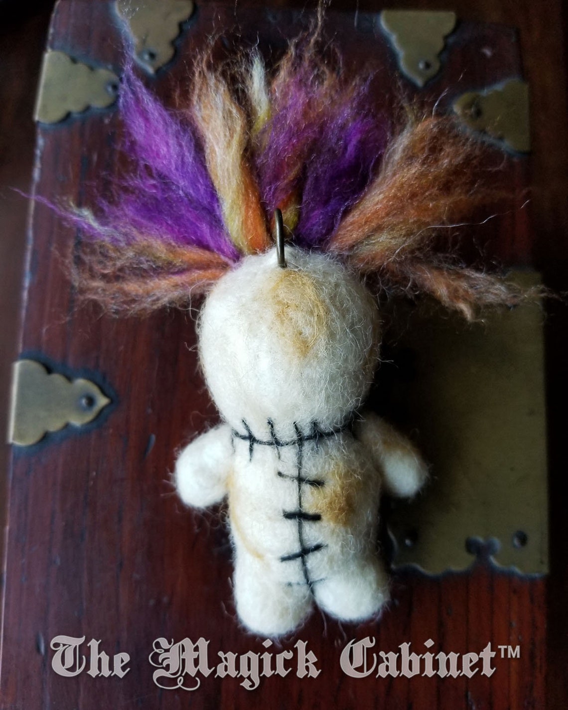 Voodoo Doll Needle Felted Witches Poppet Let me make you a Etsy