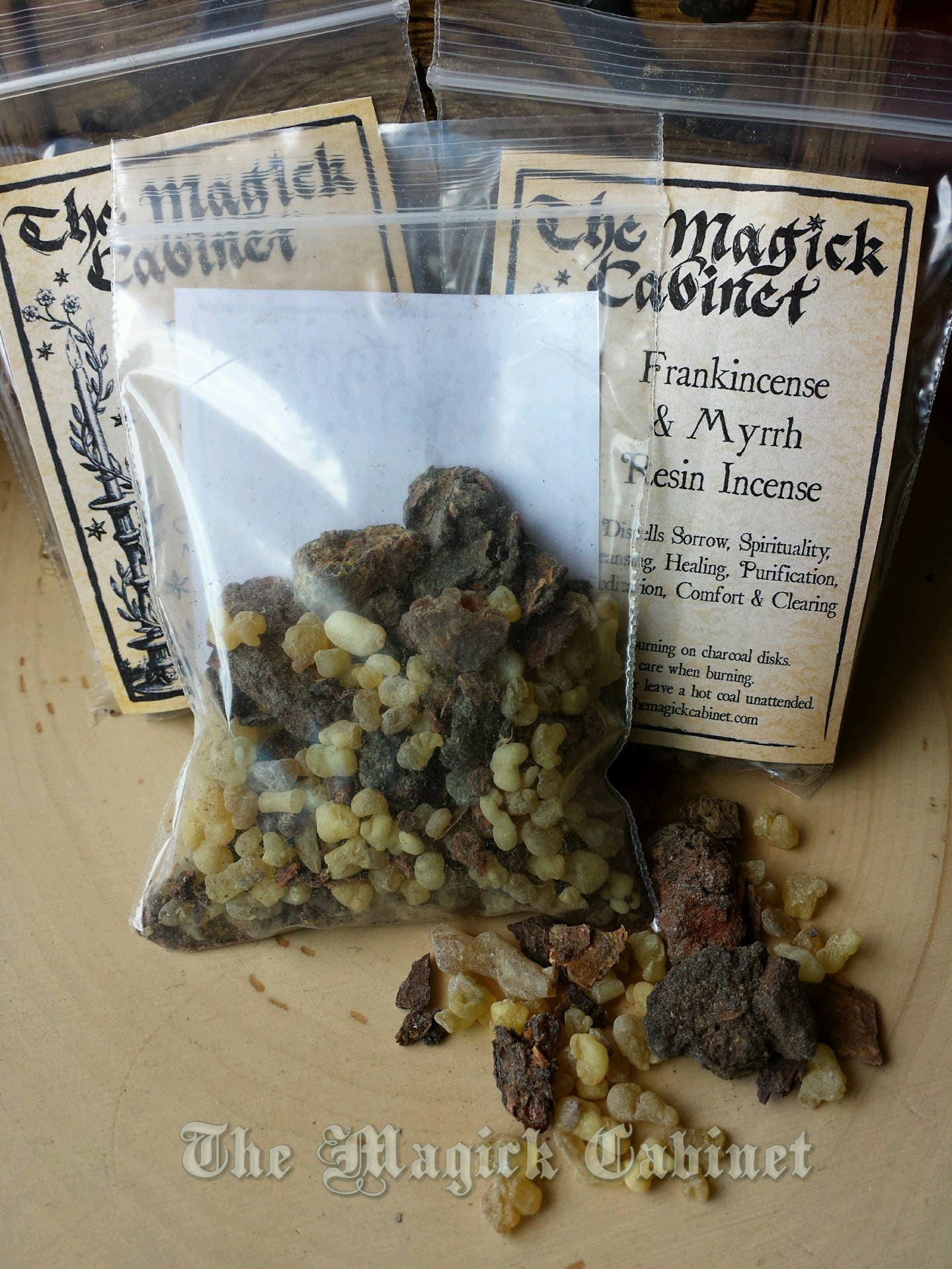 Frankincense/Myrrh Resin Blend at the Dreaming Goddess