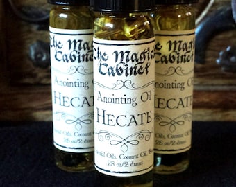 Hecate Anointing Oil: Mugwort & Black Tourmaline Infusion