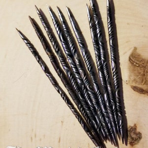 Iron Candle Scribe, Hand forged from Iron Nails, Old World Witchcraft Supplies for the Modern Witch, Occult and Pagan Supply, Witch Gifts image 2