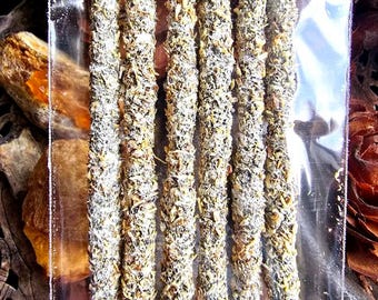 Maya Copal Resin & Palo Santo Incense Sticks - Set of 6