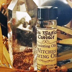 Astral Travel Divination Oil With Mugwort And Herbs - Wiccan Magical Ritual Oil - Handmade In USA