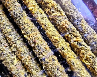 Hand Rolled Amber Resin Incense Sticks: Cleansing Aroma - 6 Pack