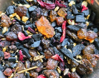 Lilith Resin Incense: Empowerment Ritual Blend - .5 oz Metal Tin