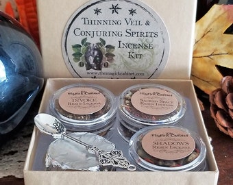 Conjuring Spirits Resin Incense Kit: Shadows, Invoke, Sacred Space