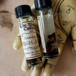High John the Conqueror Ritual Oil, High John Oil, Witchcraft Supply, Witchcrafted Apothecary to aid with Magical Intention and Energy image 3
