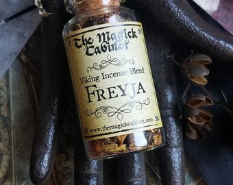 Freyja Resin Incense: Viking Rituals, Love, Beauty, High Magic