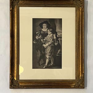 Engraving of the Sons of Peter Paul Rubens, After Rubens, 1802