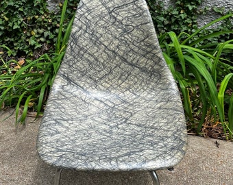 Fiberglass Swivel Side Shell Chair From Douglas - 1960s - Etsy