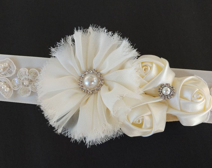 Belt Sash or Wrist Corsages