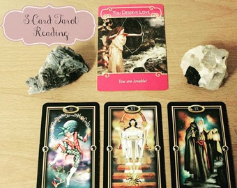 3-Card Tarot Reading Spread for One Question