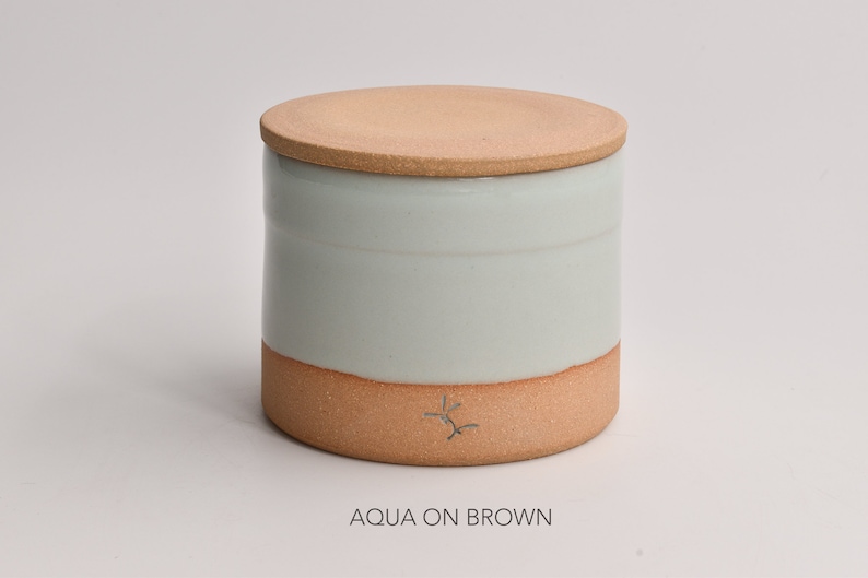 LindaReneePottery Butter Crock Butter Keeper - Thumbnail 2