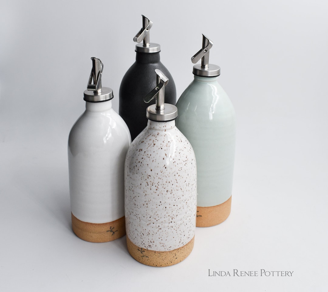 Set Oliere E Acetiere Lacor In Acciaio - 2 Ampolle Da 175ml E 37.5ml, Base Stabile, Design Multicolore