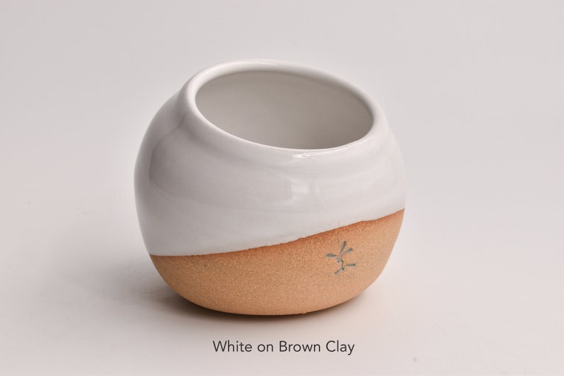 Handmade Salt Cellar with Spoon