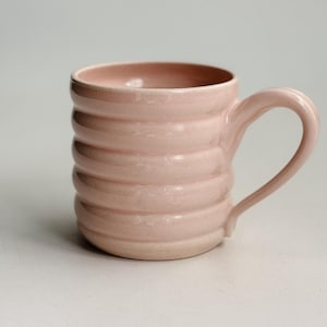 Pam Pink Mug the office Pam Beesly mug Pam's pink mug Jim pam custom pottery mug