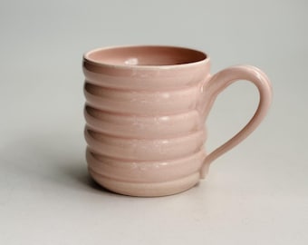 Pam Pink Mug the office Pam Beesly mug Pam's pink mug Jim pam custom pottery mug
