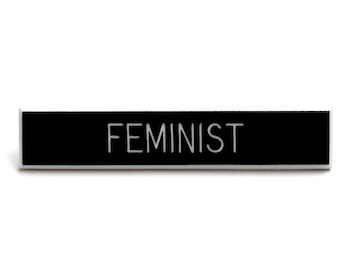 Feminist pin, political pin, feminist killjoy pin, equal rights pin, woman's rights pin, feminist accessory