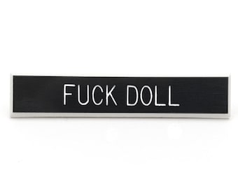 Fuck Doll Pin, Sexy Pin, BDSM Pin