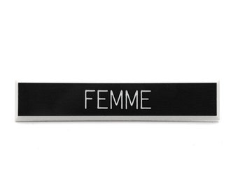 Femme Pin, LGBT Pin, Queer Pin,