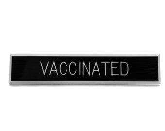 Vaccinated pin