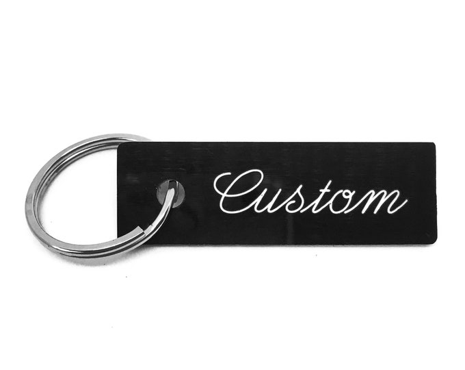 Custom Car Keychain Custom Car Keychain Classic Car Key Tag Etsy