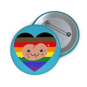 LGBT Pride Button, LGBTQ Pride Pin, Cute Pride Pin,  lgbt pins