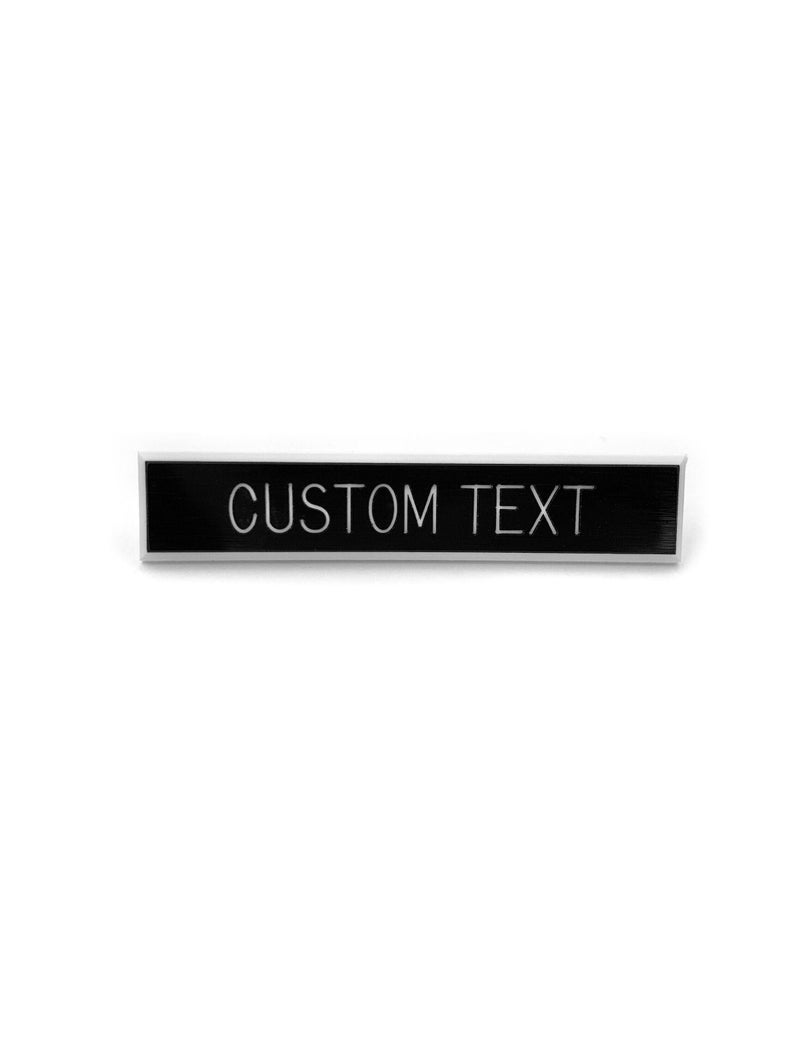 Custom pin, custom name tag, custom name pin, personalized pin, Custom Magnet Name tag image 1