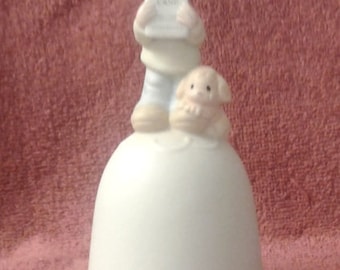 Vintage Precious Moments Bell - "God Understands" - Retired 1984