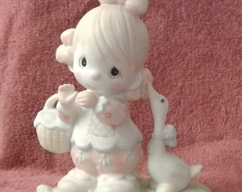 Vintage Precious Moments Figurine - "Waddle I Do Without You" - Clown Series - Retired 1989