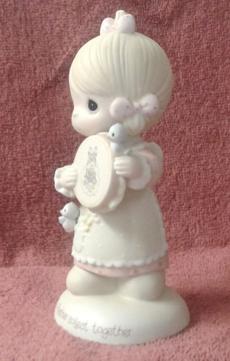 Vintage Precious Moments Figurine birds of A Feather - Etsy