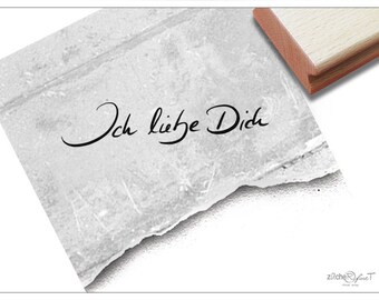 Stamp text Stamp font stamp-I love You