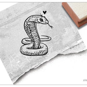 Stempel kinderstempelmotiefstempel - slang KOBRA