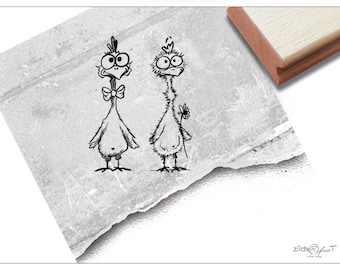 Sonnenblume Stempel Single Line - Handgemachter Motivstempel Für Karten Und Scrapbooking