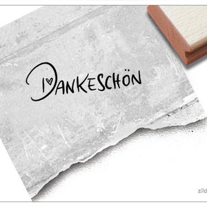 Sello Gracias - Pequeño sello de texto escrito a mano para agradecimientos, tarjetas, etiquetas y etiquetas de regalo, manualidades, decoración, álbum de recortes