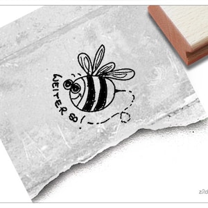Stempel Lehrerstempel Lobstempel - Biene