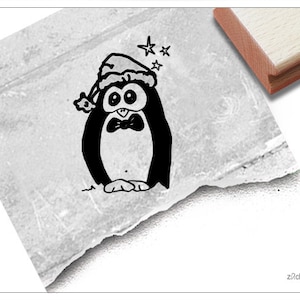 Stempel Kerststempelmotiefstempel - PINGUÏN