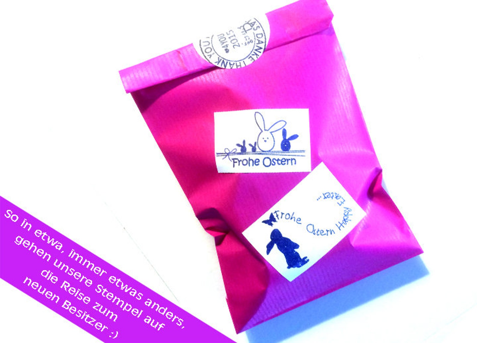 Fliegenpilz Motivstempel - Handgemachter Stempel Für Basteln & Karten