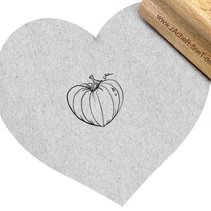 Stempel Herbstkürbis Halloween - /Motivstempel  für Kita und Schule, Küche, Geschenk, Basteln, Scrapbooking