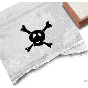 Stempel Kinderstempel Motiv - Piraten TOTENKOPF