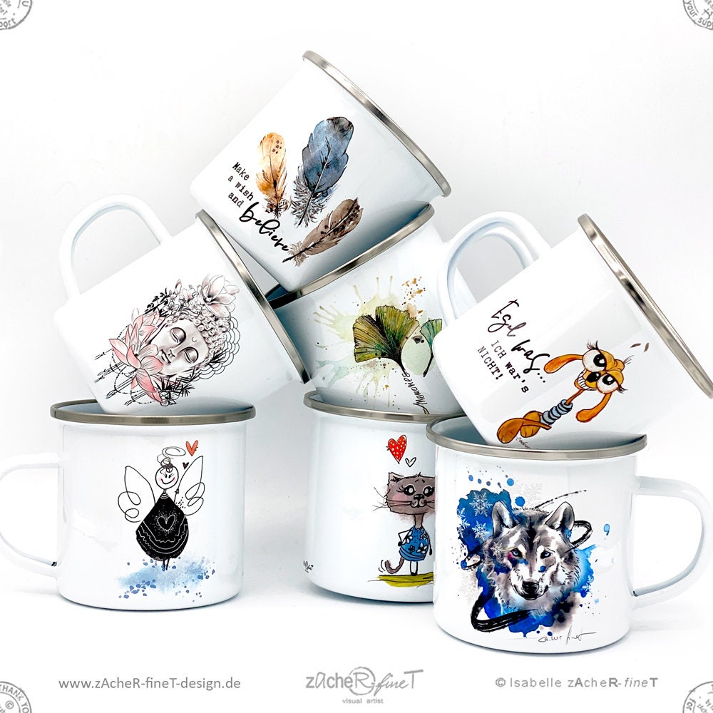 Ligarti Tasse En émail (légère Et Robuste) | Tasse De | FindTheDeal