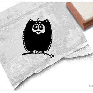 Stempel Tierstempel Eule - Waldtier, Kinderstempel für Kita, Kinderzimmer, Schule, Einschulung, Basteln und Deko, Geschenk für Kinder