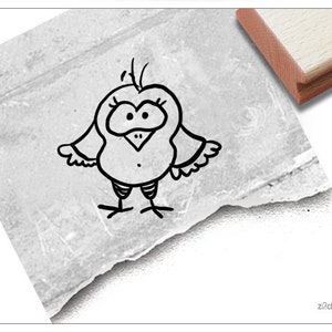 Stempel Tierstempel Vogel Küken - Kinderstempel für Kita, Kinderzimmer, Schule und Einschulung, Basteln und Deko, Geschenk für Kinder