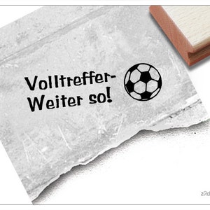 Stempel Lehrerstempel - Volltreffer - Weiter so!